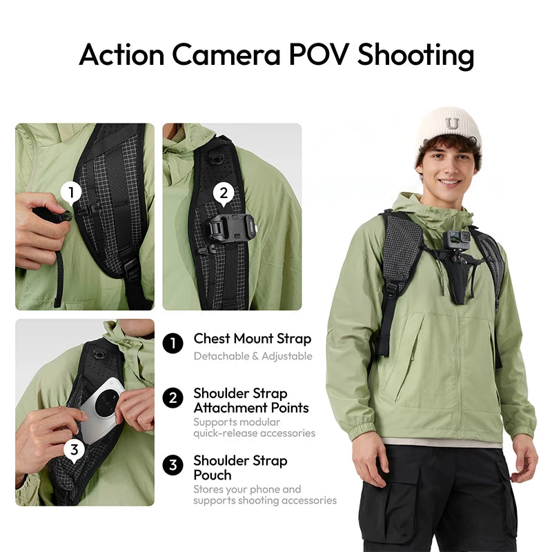 Ulanzi TP01 DSLR Travel Backpack