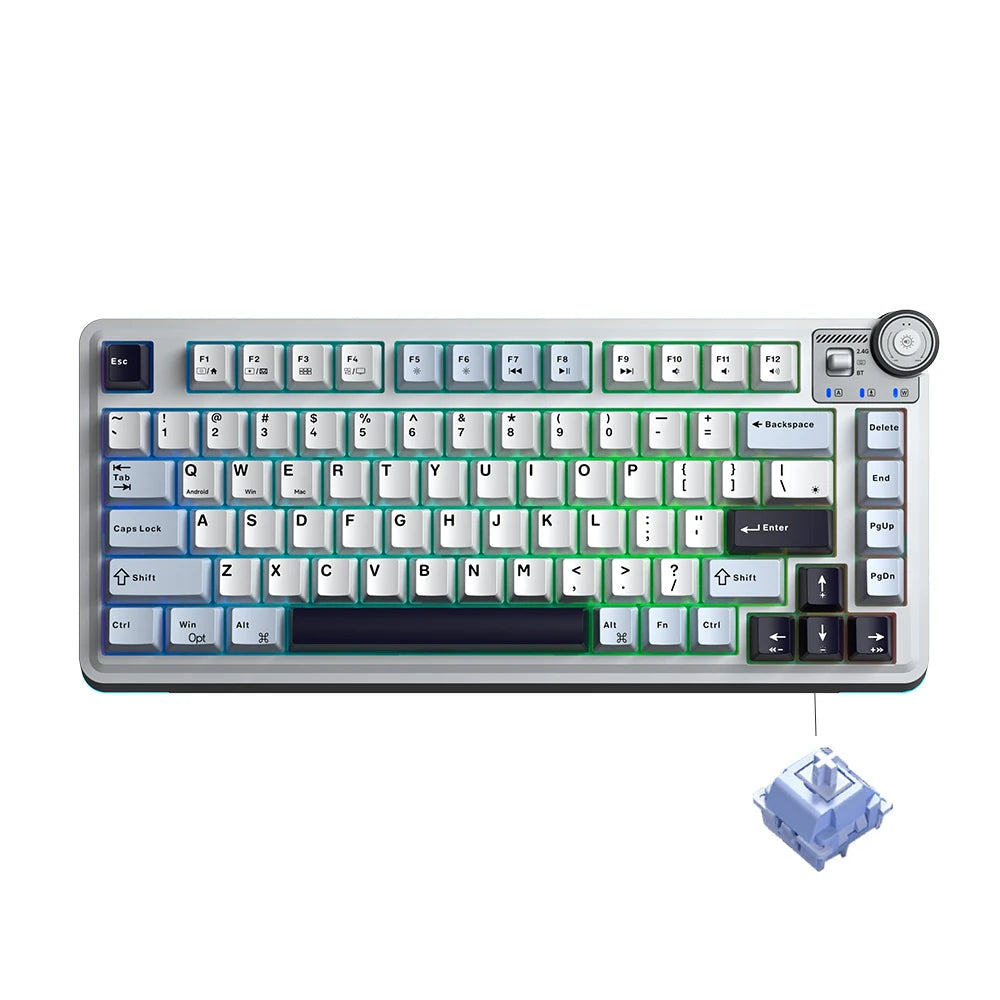 AULA AU75 Hot-Swappable Mechanical Keyboard