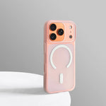 Ultra-Thin Transparent MagSafe Case with Enclosed Camera Button for iPhone 17 Series