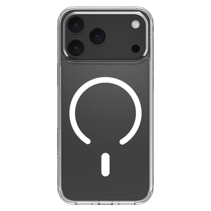 Shockproof Clear MagSafe Case for iPhone 17 Series