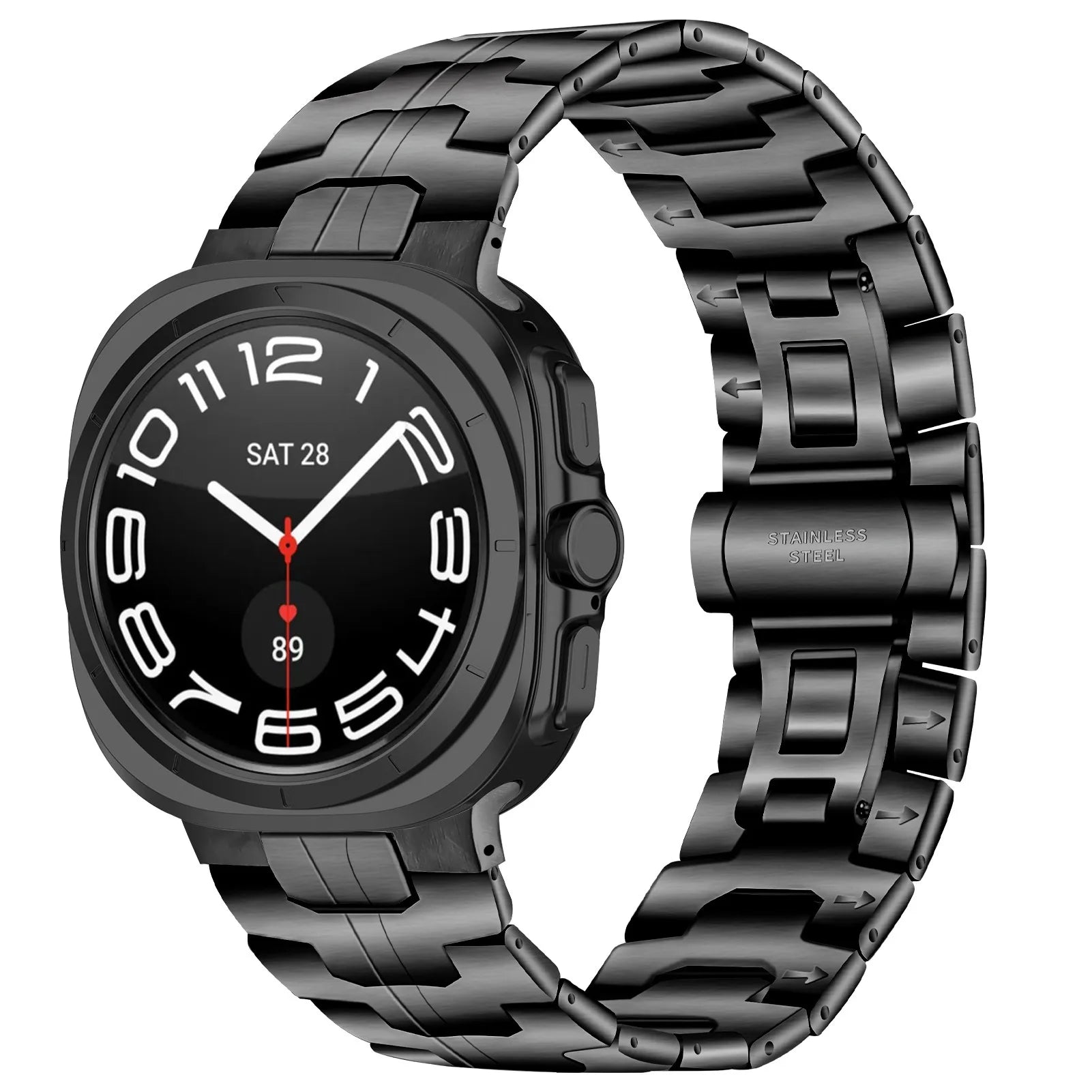 No Gaps Stainless Steel Bracelet for Samsung Galaxy Watch Ultra