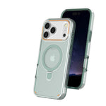 Multifunction MagSafe Matte Phone Case with Ring Stand for iPhone 17 Series