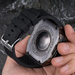 Luxury Transparent Protective Case with Silicone Strap for Apple Watch Ultra 2