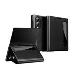 Smart View Window Flip Case with Kickstand for Samsung Galaxy Z Fold 8