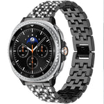 Luxury Diamond Stainless Steel Band for Samsung Galaxy Watch 8 & Galaxy Watch 8 Classic