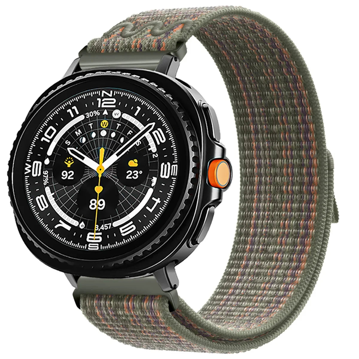 Elastic Nylon Sport Band for Samsung Galaxy Watch 8 / Galaxy Watch 8 Classic