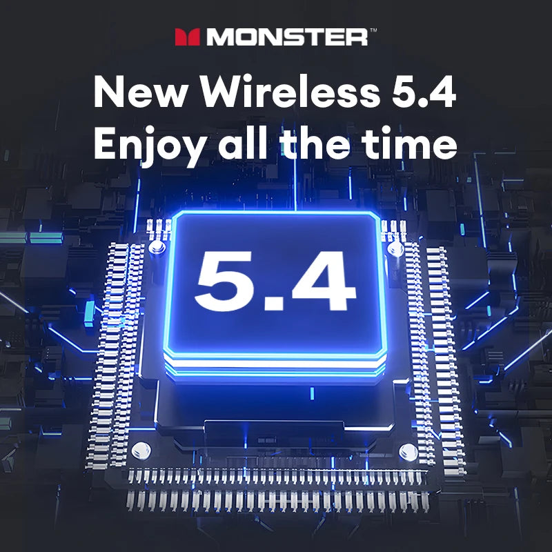Monster Maxstar MQT52 Bluetooth 5.4 AI Translation Earbuds
