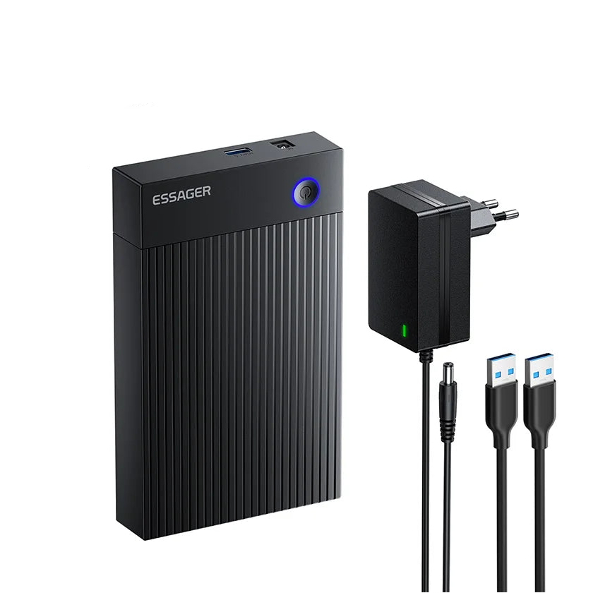 Essager 3.5" SATA 3.0 Hard Drive Enclosure