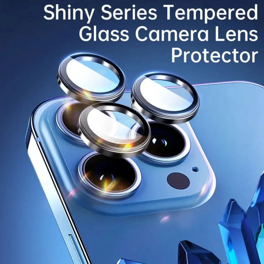 Tempered Glass Lens Protectors for iPhone 16 Series