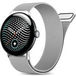 Milanese Mesh Watch Band with Magnetic Clasp Adjustment for Google Pixel Watch 5