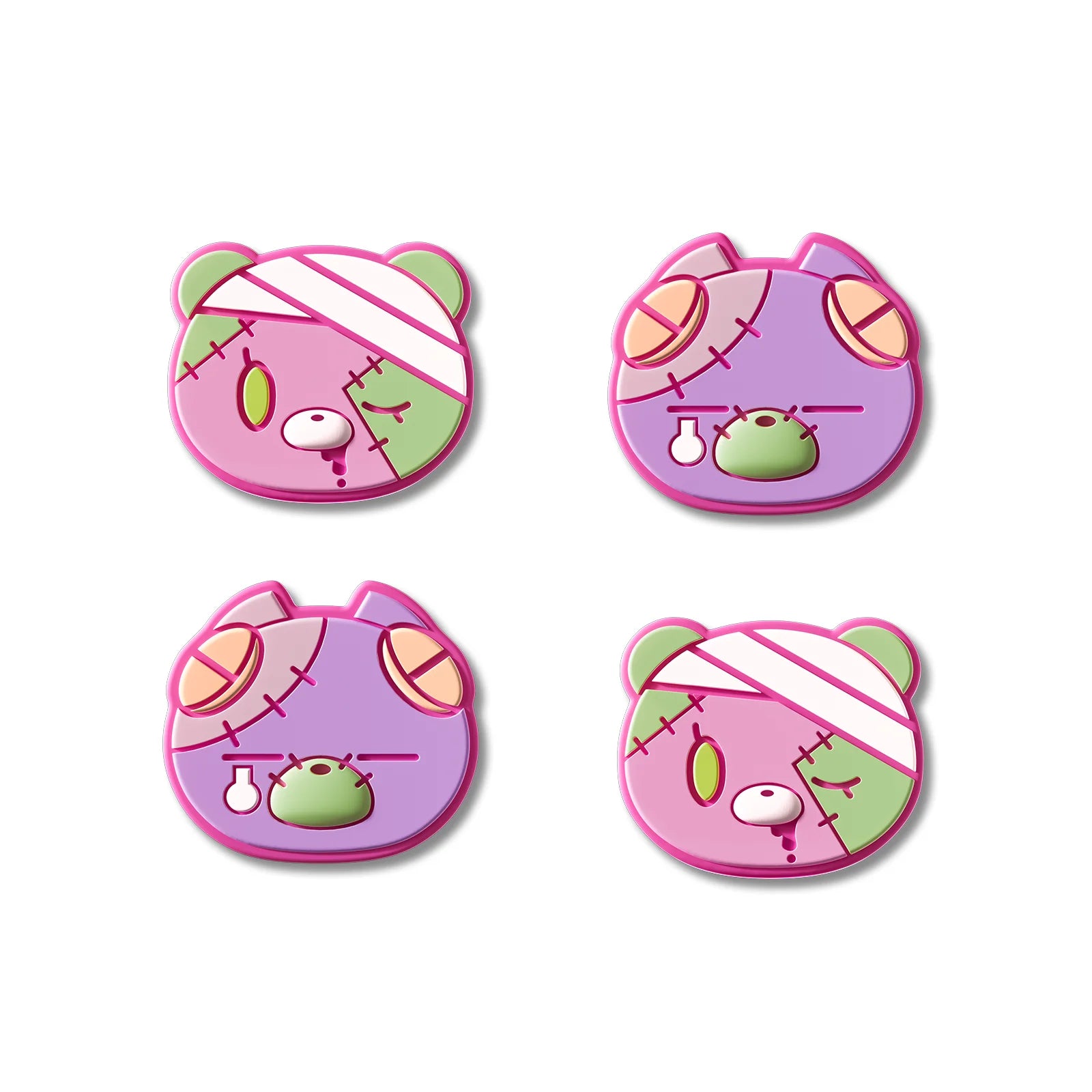 Cute Moe Doll Thumb Grip Caps for Nintendo Switch 2
