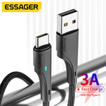 Essager 3A Fast Charging USB-A to USB-C Cable
