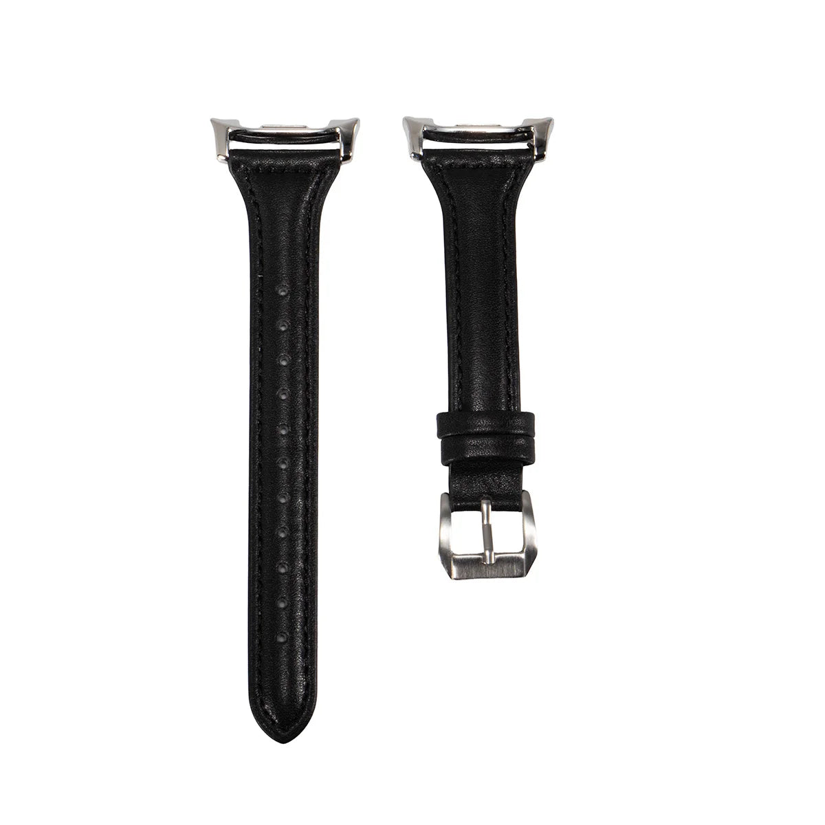 Slim Leather Strap with Waist-Curved Design for Samsung Galaxy Watch 8 Classic