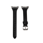 Leather Tapered Smartwatch Strap with Adjustable Fit for Samsung Galaxy Watch 9