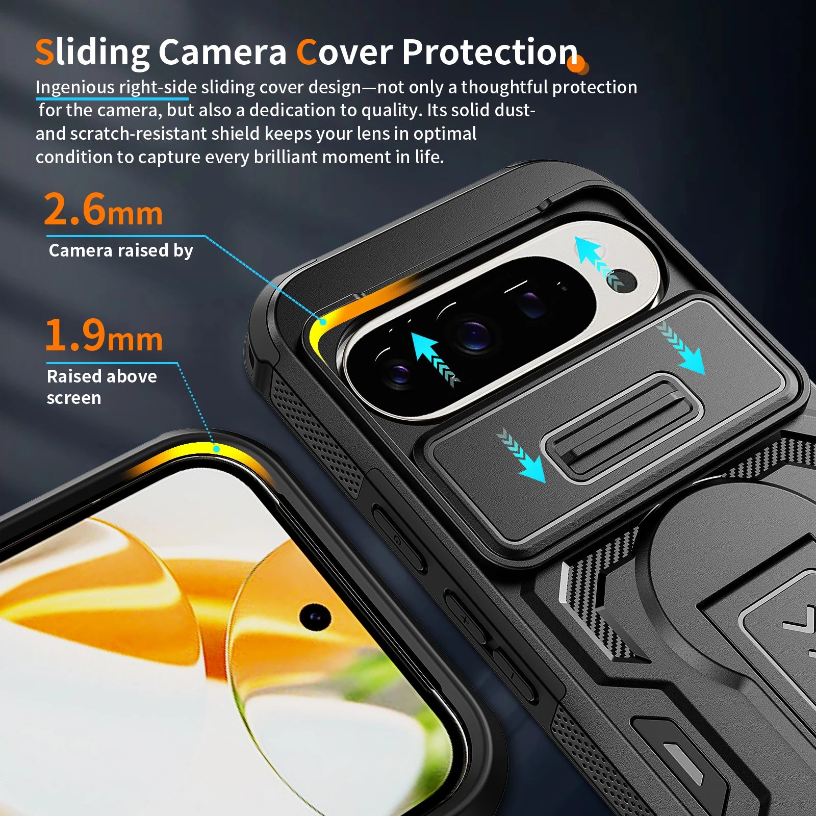 Rugged Non-Slip Shockproof Case for Google Pixel 10 Series