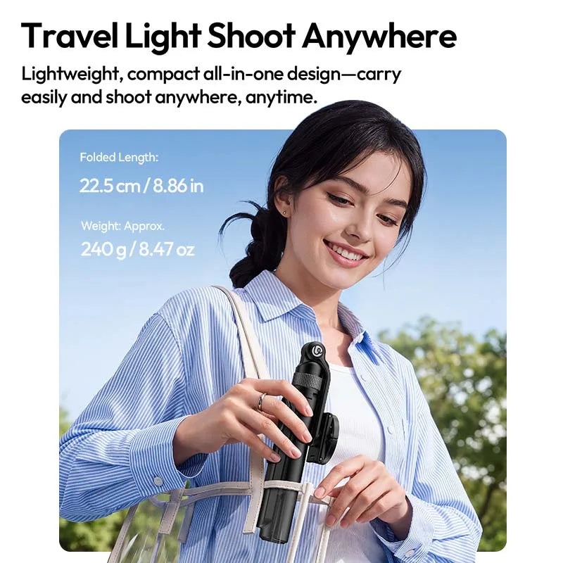 Ulanzi TT86 Mini Overhead Selfie Stick Tripod
