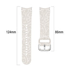 Premium Silicone Engraved Strap for Samsung Galaxy Watch 7