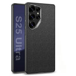 Nylon Leather Hard Shell Case for Samsung Galaxy S25 Ultra