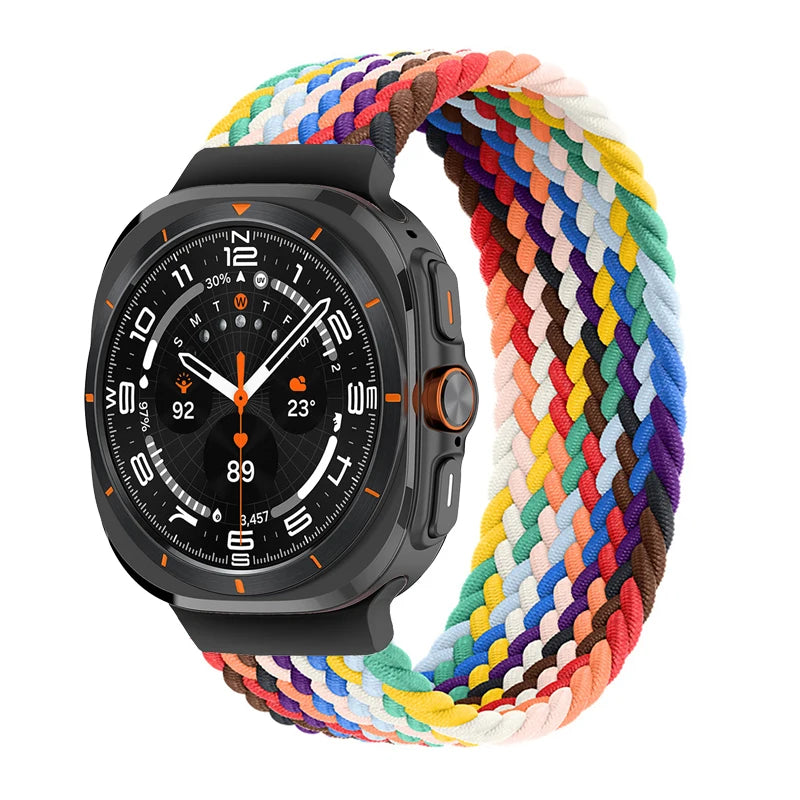 Braided Nylon Solo Loop for Samsung Galaxy Watch Ultra