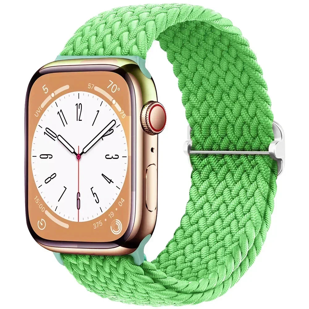 Stretchable Braided Loop Band for Apple Watch