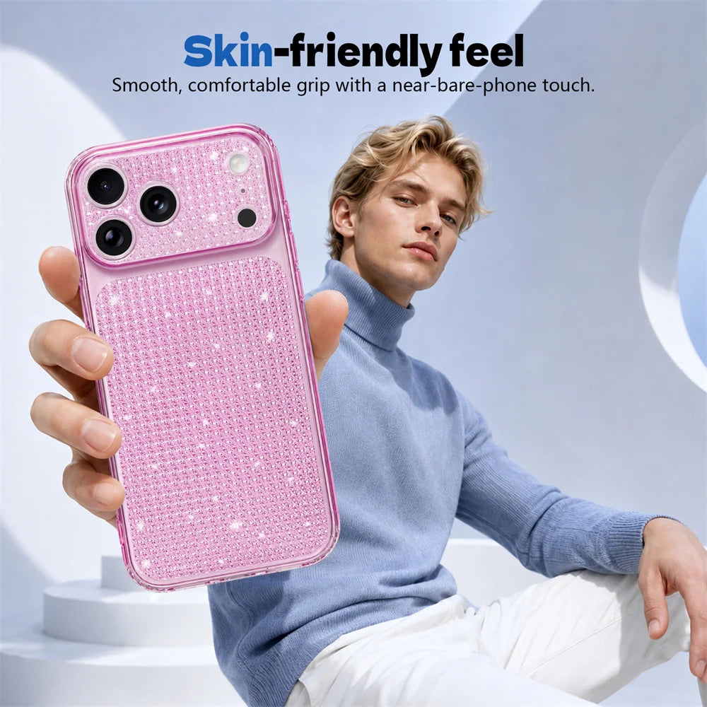 Luxury Glitter Protective Phone Case for iPhone 17 Series