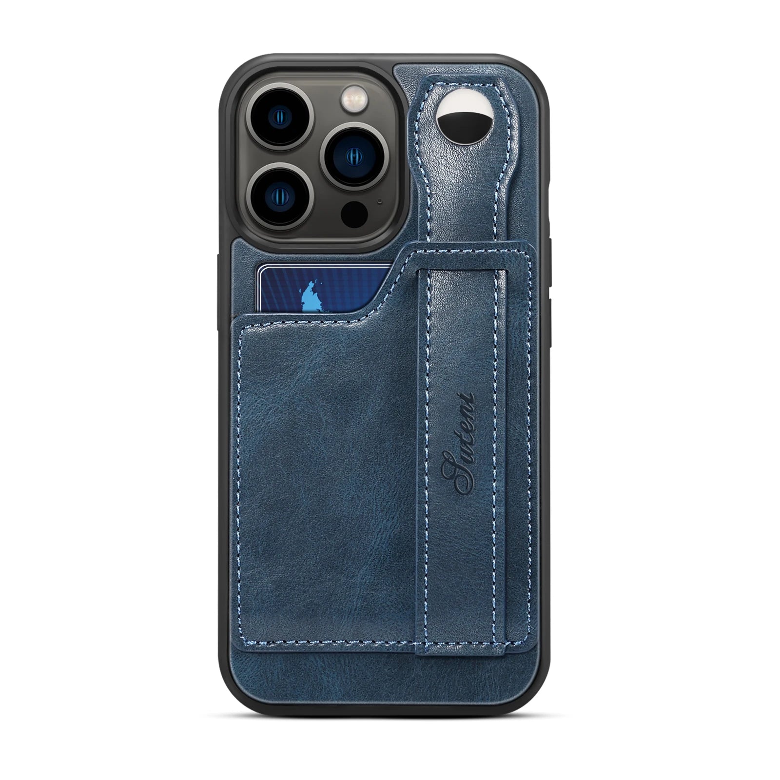 Premium Leather Wallet Case with Card Slot for iPhone 15 Series