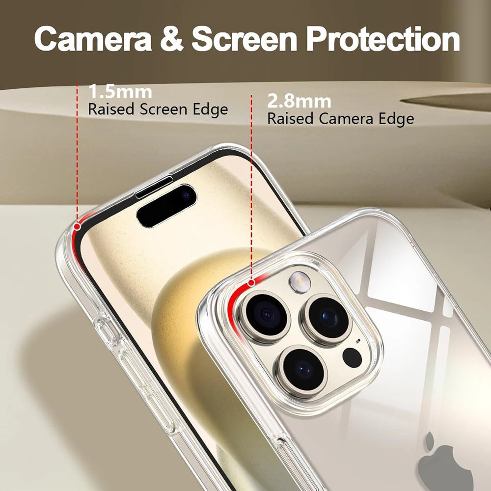 Real 360° Full-Body Shockproof Case for iPhone 16 Series