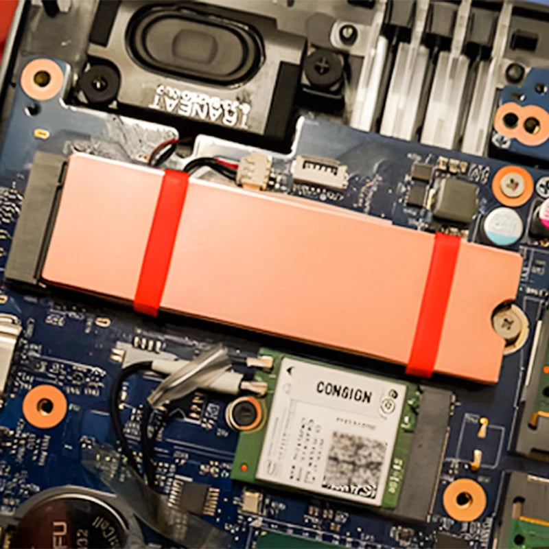 TEUCER Pure Copper Cooling Fins M.2 NVMe SSD Heatsink