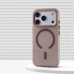 Shockproof Matte Translucent MagSafe Case with Metal Lens Protection for iPhone 17 Series