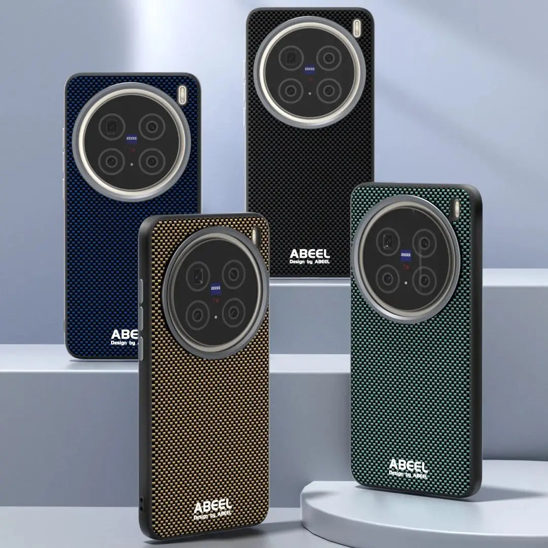 Vivo X200 Series Magnetic Case with Carbon Fiber Texture