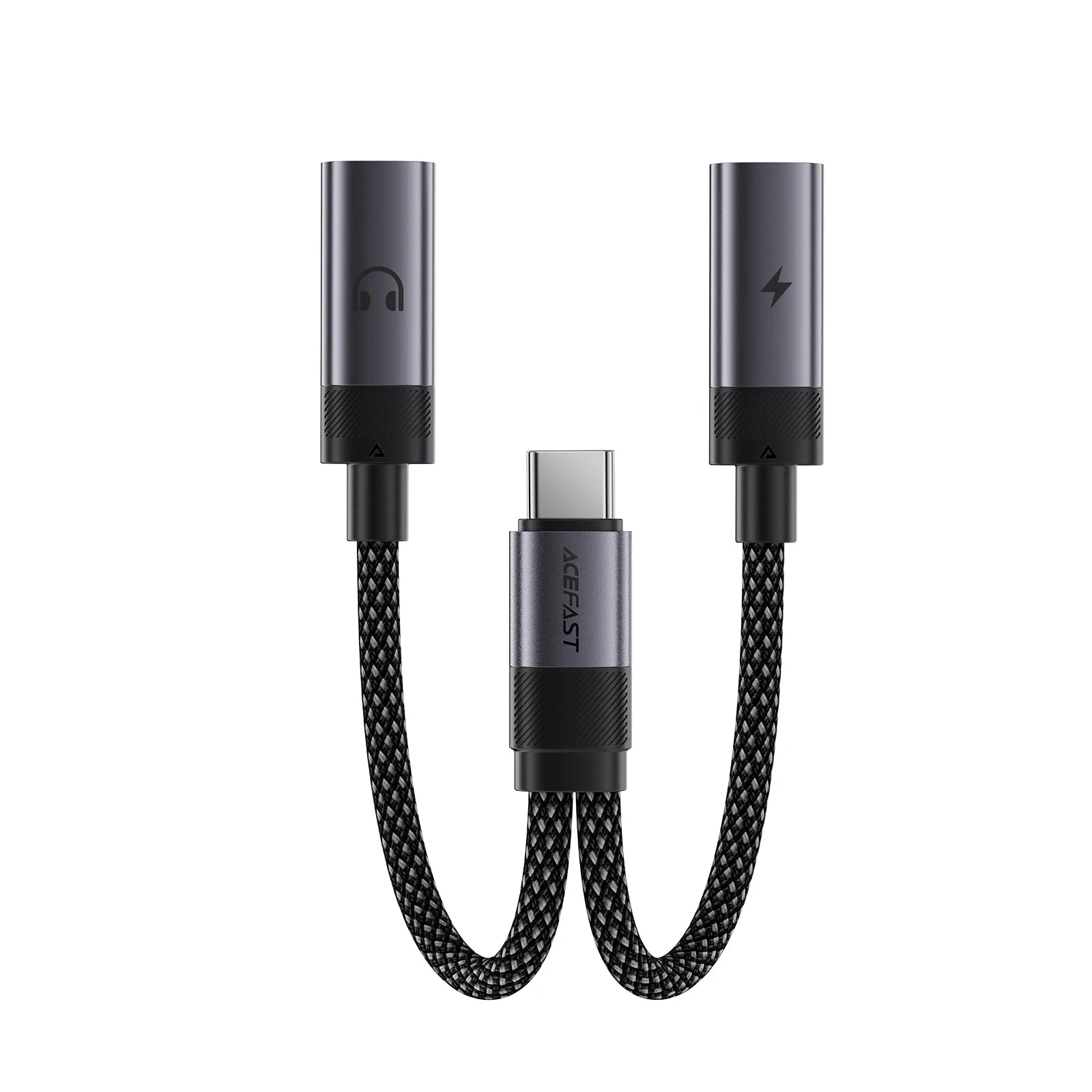 ACEFAST J14 2-in-1 USB-C to Dual USB-C Adapter