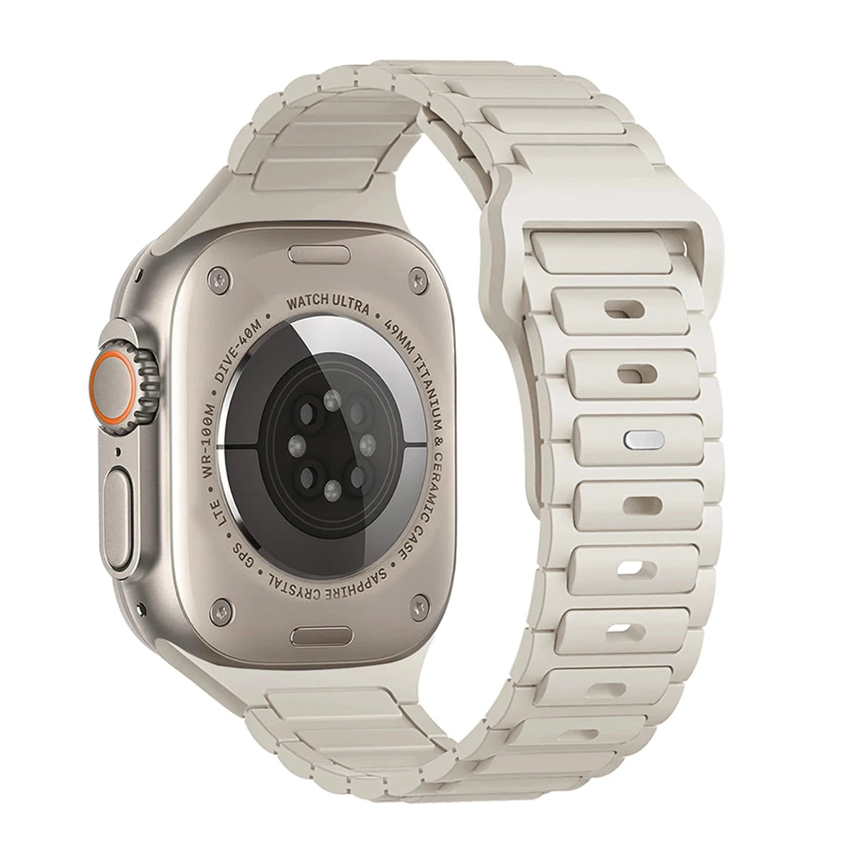 Durable Soft Silicone Watch Band for Apple Watch