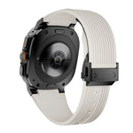 Hybrid Stainless Steel and Silicone Band for Samsung Galaxy Watch Ultra and Samsung Galaxy Watch Ultra (2025)