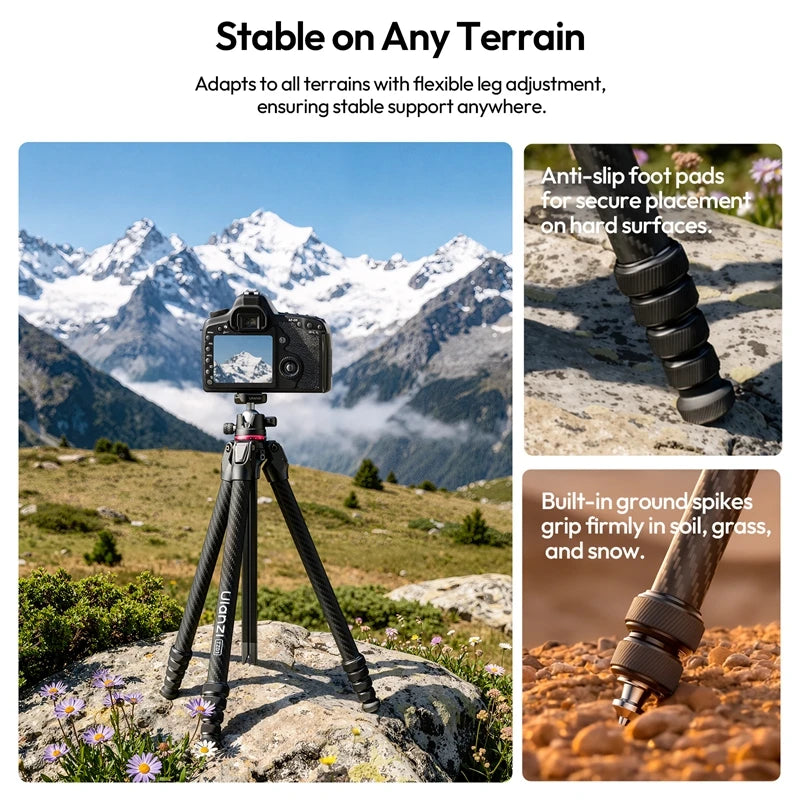 Ulanzi TZ01 Lightweight Carbon Fiber Tripod