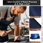 OPPO Find X9 / X9 Pro Magnetic Flip Wallet Case with Leather Texture