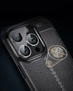 Shockproof Luxury PU Leather & TPU Case for iPhone 16 Series