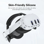 Soft Silicone Protective Cover for Meta Quest 3