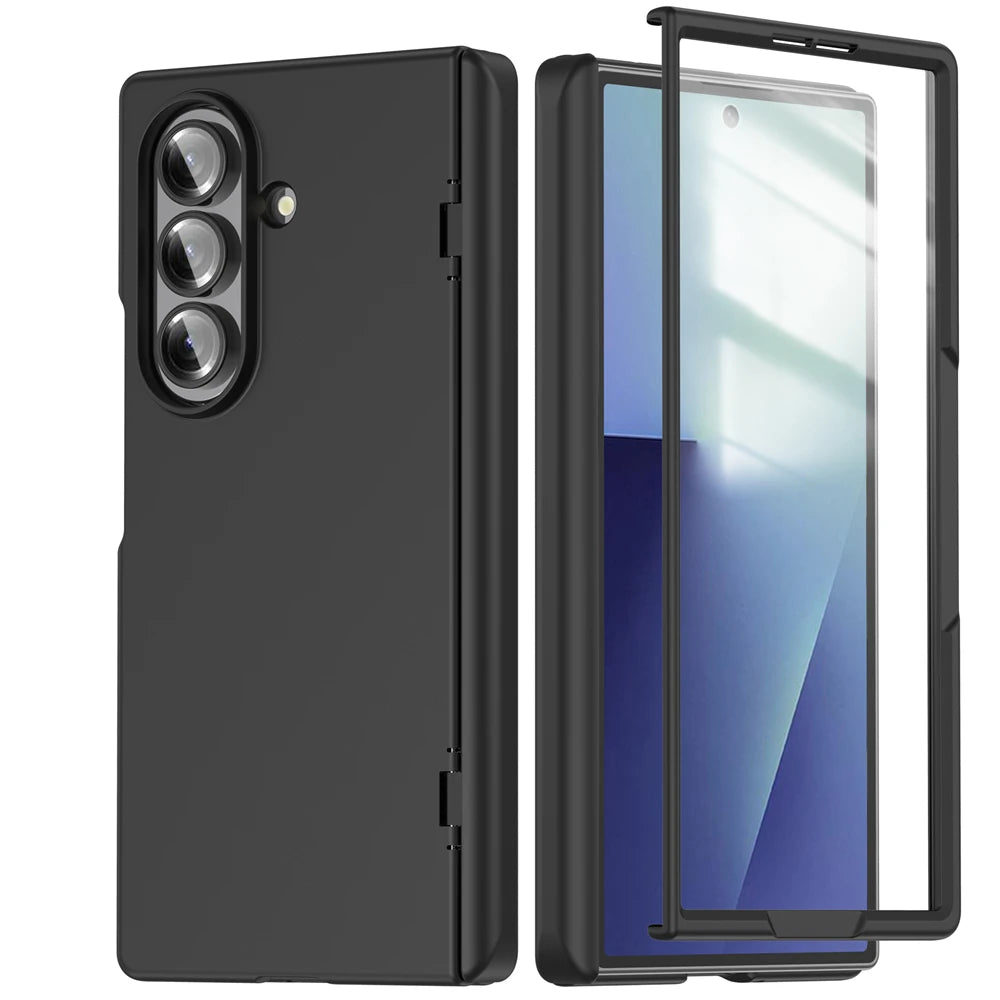 Premium Matte Magnetic Hard Case with Screen Film for Samsung Galaxy Z Fold 7