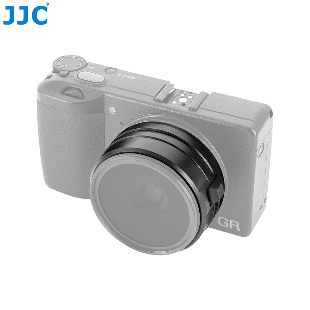 JJC Push-Button Lens Adapter for Ricoh GR III HDF