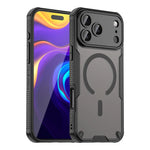 Semi-Transparent PC + TPU MagSafe Case with Lens Guard for iPhone 17 Series
