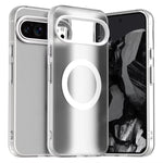 Frosted Matte Military Armor Magnetic Case for Google Pixel 9 Series