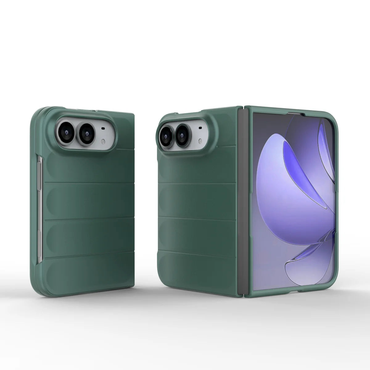 Silicone Camera Protection Case with Airbag Cushioning for iPhone Duo
