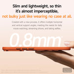 MagSafe Compatible Gingham Texture Case with 360° Rotating Bracket for iPhone 17 Series