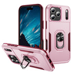 Military-Grade Dual-Layer Shockproof Case with Magnetic Ring for iPhone 17 Series