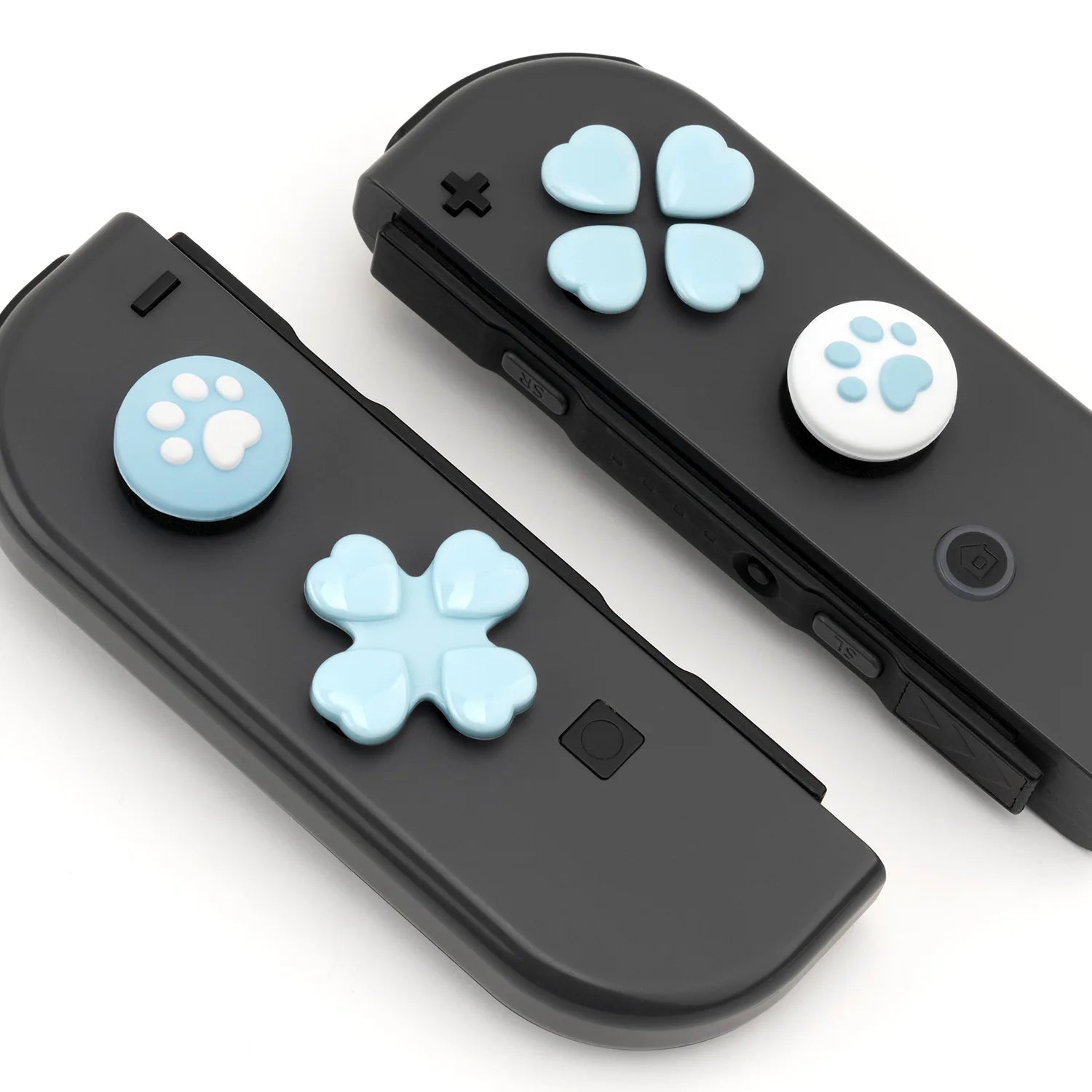 Cat Paw Joystick Thumb Grip Caps for Nintendo Switch Controllers