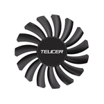 TEUCER 120mm x 12mm Slim Fan for Mini-ITX Builds and Low Profile Coolers