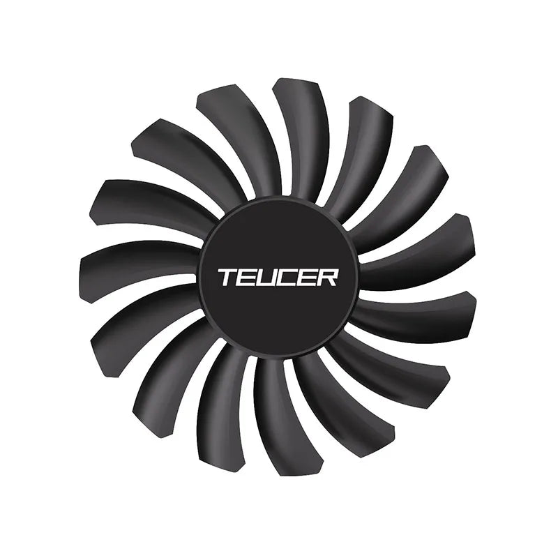 TEUCER 120mm x 12mm Slim Fan for Mini-ITX Builds and Low Profile Coolers