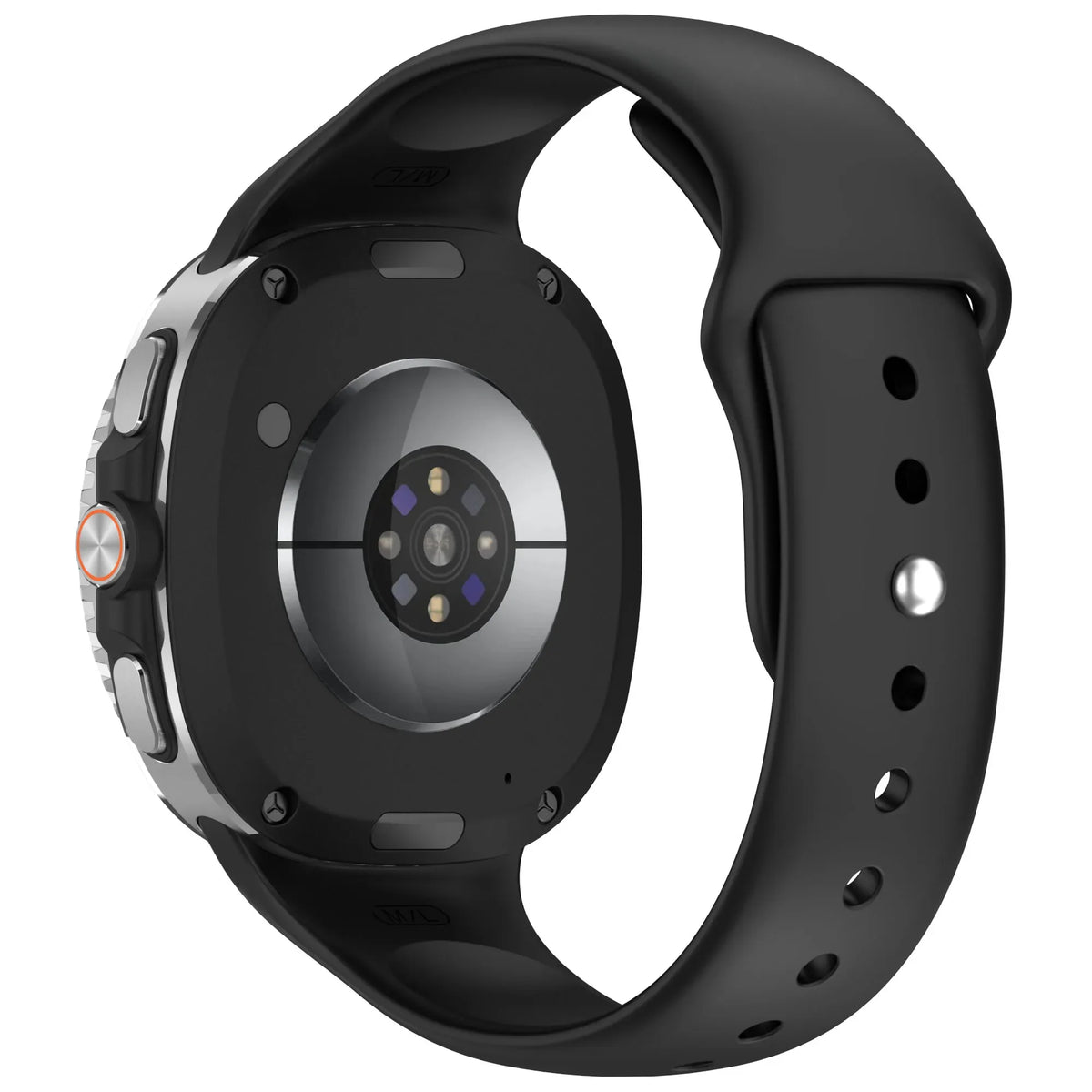 Silicone No-Gaps Sports Watch Strap for Samsung Galaxy Watch 8 & Galaxy Watch 8 Classic
