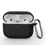 Soft Silicone Protective Case with Hook for AirPods Pro 3