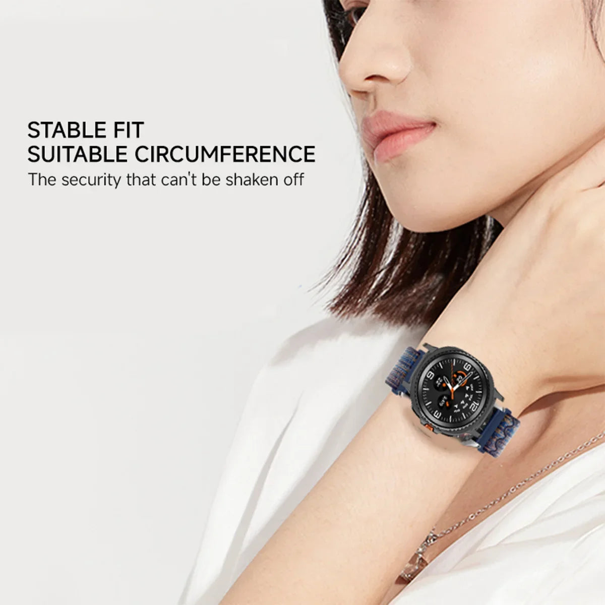 Elastic Nylon Sport Band for Samsung Galaxy Watch 8 / Galaxy Watch 8 Classic